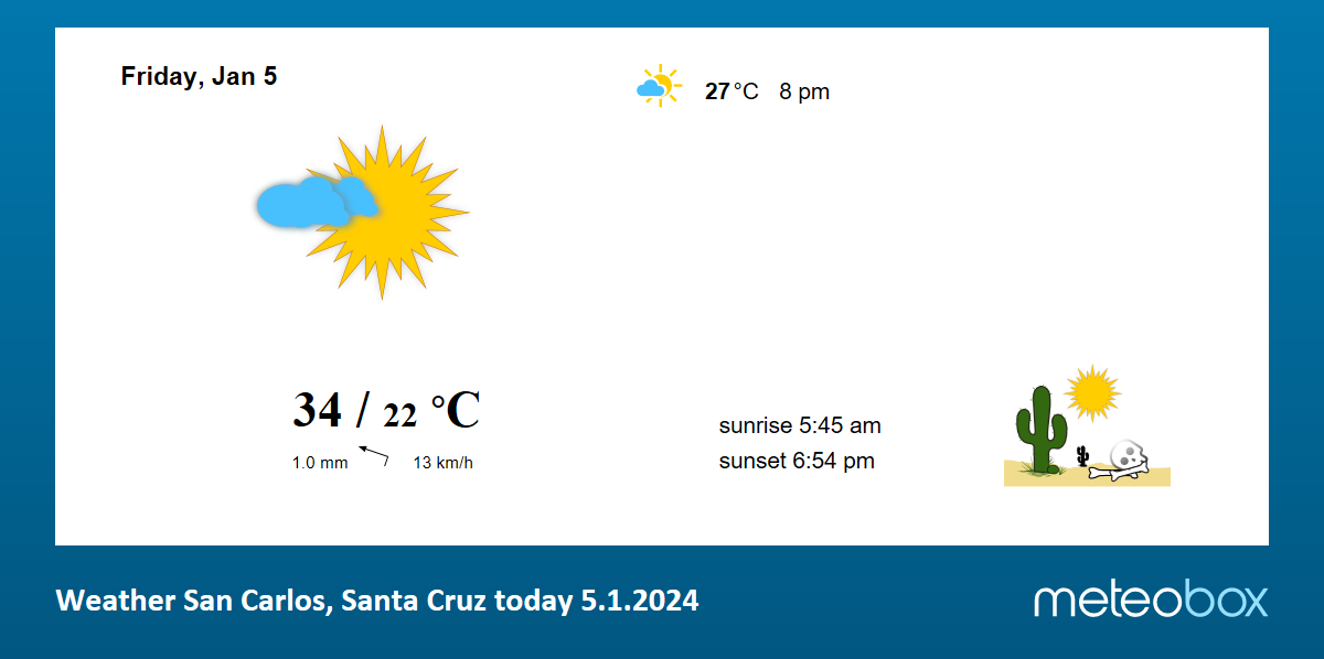 Weather San Carlos Santa Cruz Bolivia today current weather